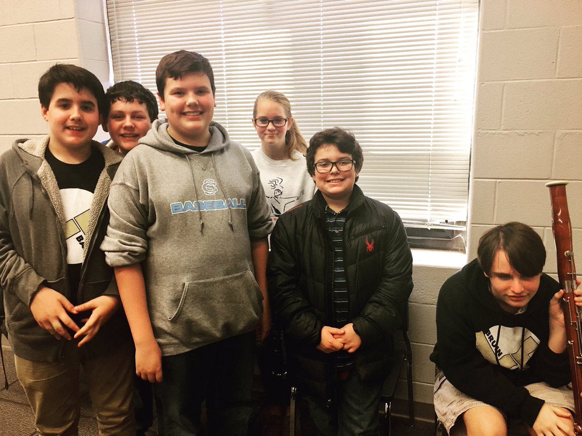 7th graders #JuniorClinic2016 #BruinBand