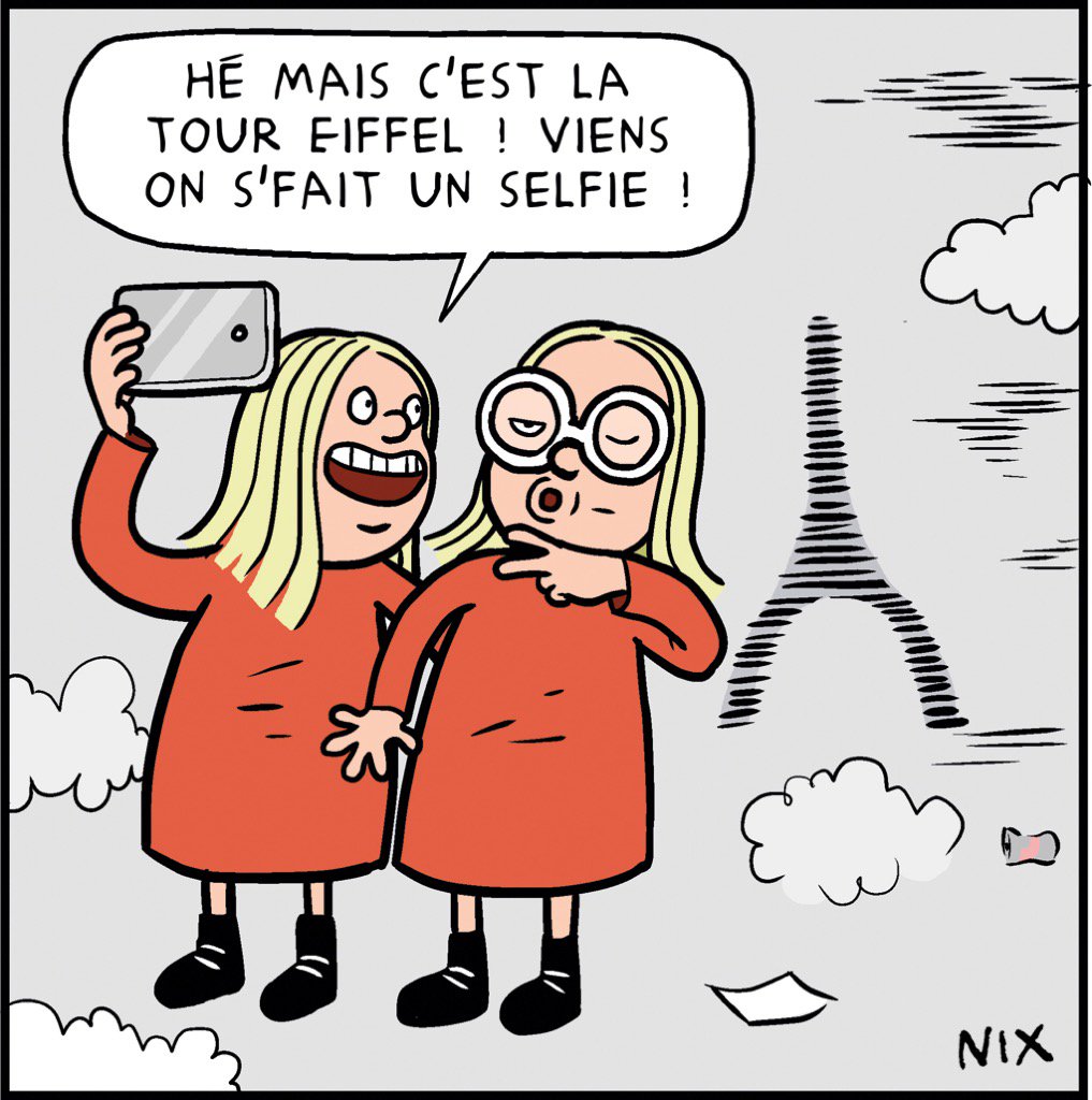 #PicDePollution <a href="/Paris/">Paris</a> #TourEiffel <a href="/kinkyandcosy/">Kinky & Cosy</a>  <a href="/LeLombard/">Editions Le Lombard</a>