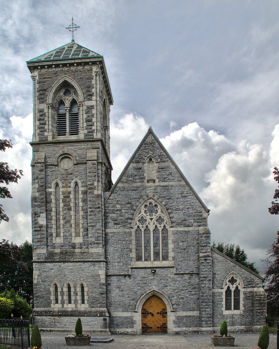 Immaculate Sky. 2nd picture from the Clough Calendar Collection. #clough #laois #ireland #⛪️ #church #building #god #immaculate #christian