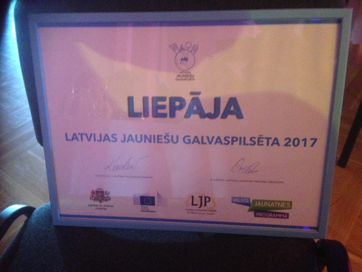 #Liepāja atzīta par Latvijas jauniešu galvaspilsētu 2017. m.facebook.com/story.php?stor…