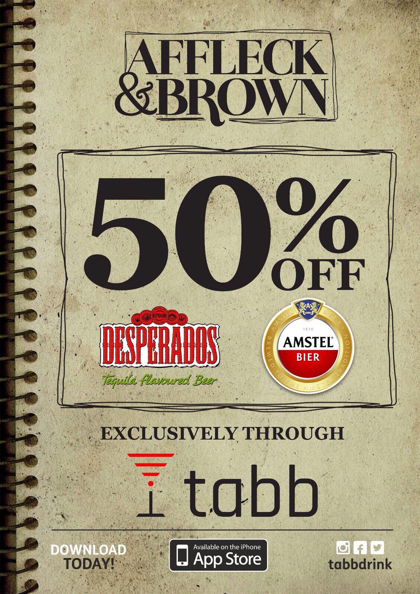 mancmade's tweet photo. #whyQ
Download @TabbDrink to make the most of the comfy seats & half price #amstel @affleckandbrown on 15/12 😋
🏼#Manchester #mancmade https://t.co/aYtVpABAwO