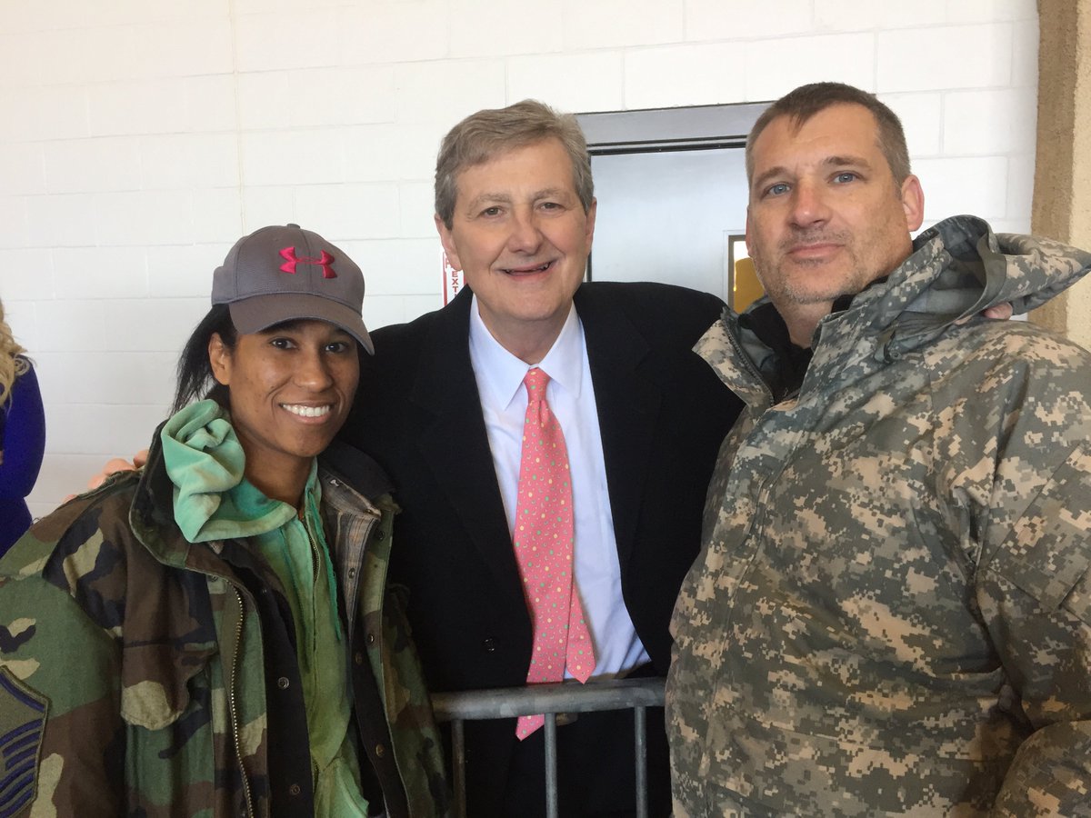 John Neely Kennedy (@johnkennedyla) on Twitter photo Great turnout today for <a href="/realDonaldTrump/">Donald J. Trump</a> who's here supporting my campaign! We're just getting started. Go vote tomorrow! #lasen Great turnout today for <a href="/realDonaldTrump/">Donald J. Trump</a> who's here supporting my campaign! We're just getting started. Go vote tomorrow! #lasen