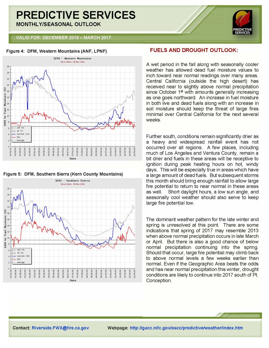 JhawkFire's tweet image. @firewxmusic #SouthernCalif #SouthOps #PredictiveServices #FireWeather &amp;amp; #FireFuels Outlook Dec2016-Mar2017 CheckItOut.