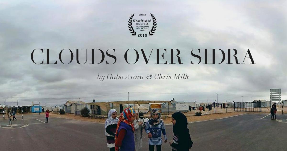 Tomorrow, the Ismaili Centre, Toronto screens the 360-degree virtual reality film “Clouds Over Sidra”. Details: iicanada.org/sidra-project