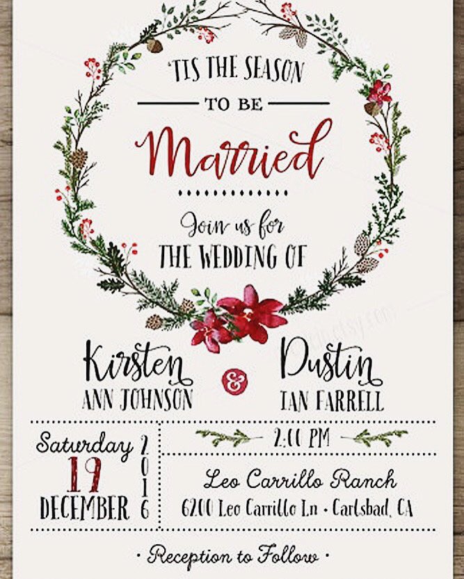 WeddingAdvisor's tweet photo. Love this Christmas wedding invitation💍🎄 [📷:@weddingforward]
#christmas #wedding #weddingplanner #weddingideas #weddinginspiration https://t.co/mUffBoM1oS