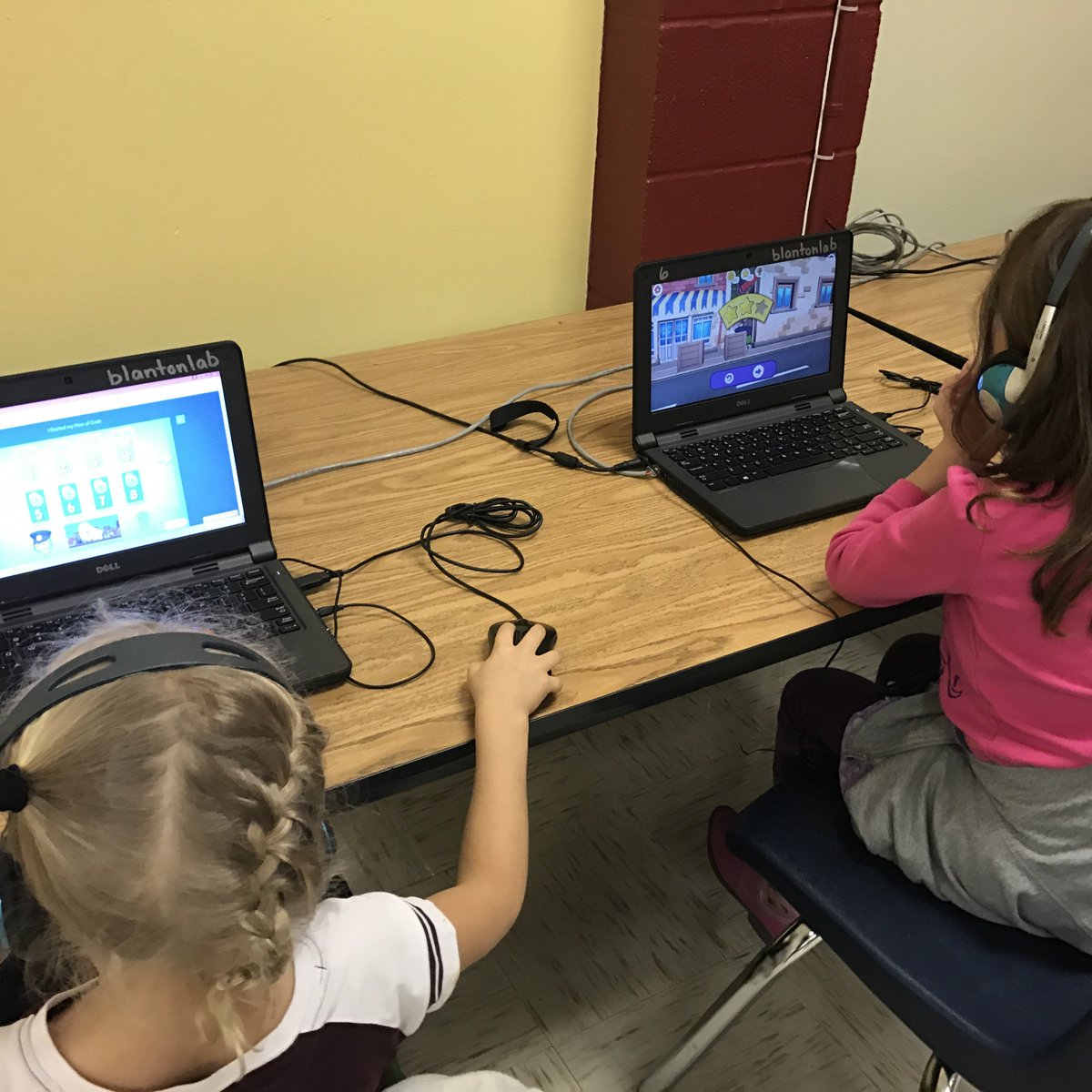 BlantonElem's tweet photo. Our Bobcats had a blast coding this week during the #HourofCode! #AISDproud #AISDcodes #AISDcoders #anybodycanlearn #buildingthefuture https://t.co/i3BVSRYwOd