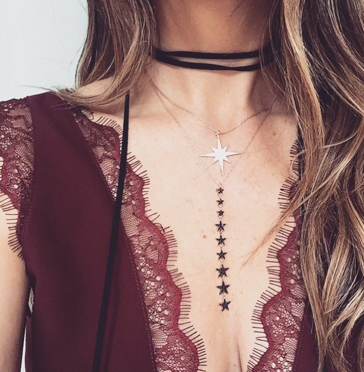 WildHeartsUk's tweet photo. Layering up the Black Falling Star Necklace &amp; Compass Star Necklace ✨ https://t.co/ReOf6y9Jvo /necklaces ✨🌙 https://t.co/iBK12cRuh7