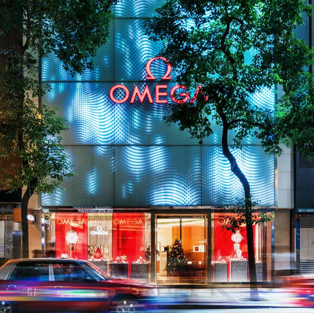 OMEGA on X: #SeasonsGreetings OMEGA's Boutique on Canton Road