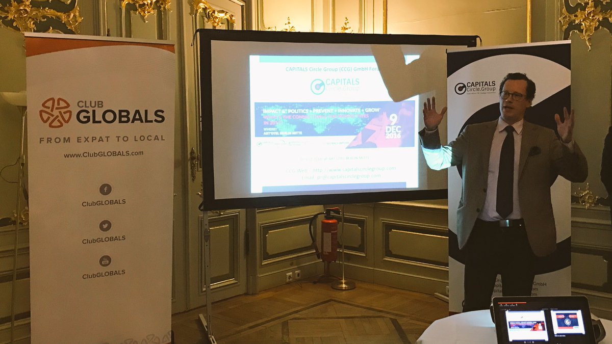 ClubGLOBALS's tweet photo. @CAPITALScircle #Dialogue #Politics #Perspective2017 @SebFairhurst Head Public Policy @Santander Germany "#Fintech will cooperate w banks" https://t.co/JtU2Yte6C7