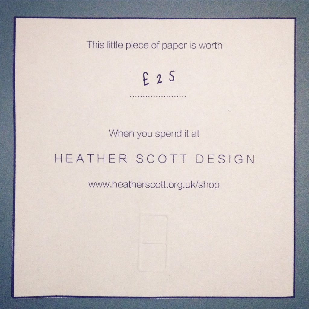 I've made some gift vouchers you can get for someone great who'd like to choose just what they'd like best!