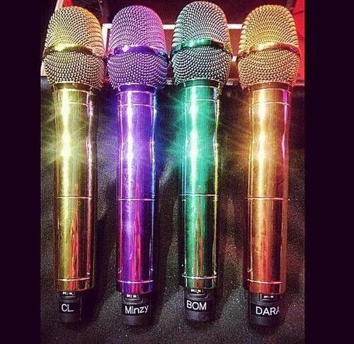Mic member 2NE1 saat masih bersama