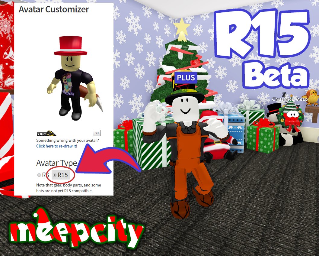 Alexnewtron On Twitter Meepcity Is Now Beta Testing R15 Make Sure Your Avatar Is Set To R15 To Test Https T Co Ddibtklaty - beta r15 roblox