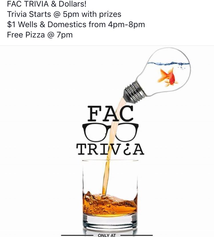 thedistrictames's tweet image. Trivia today from 5-8 pm!