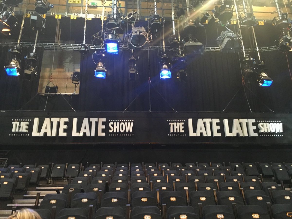 TradNua's tweet photo. Soundcheck done Not long left folks make sure to tune &amp; see @Shay_Healy #stardust #latelateshow #excited #FridayFeeling #stablesessions https://t.co/pJ9vQEABXr