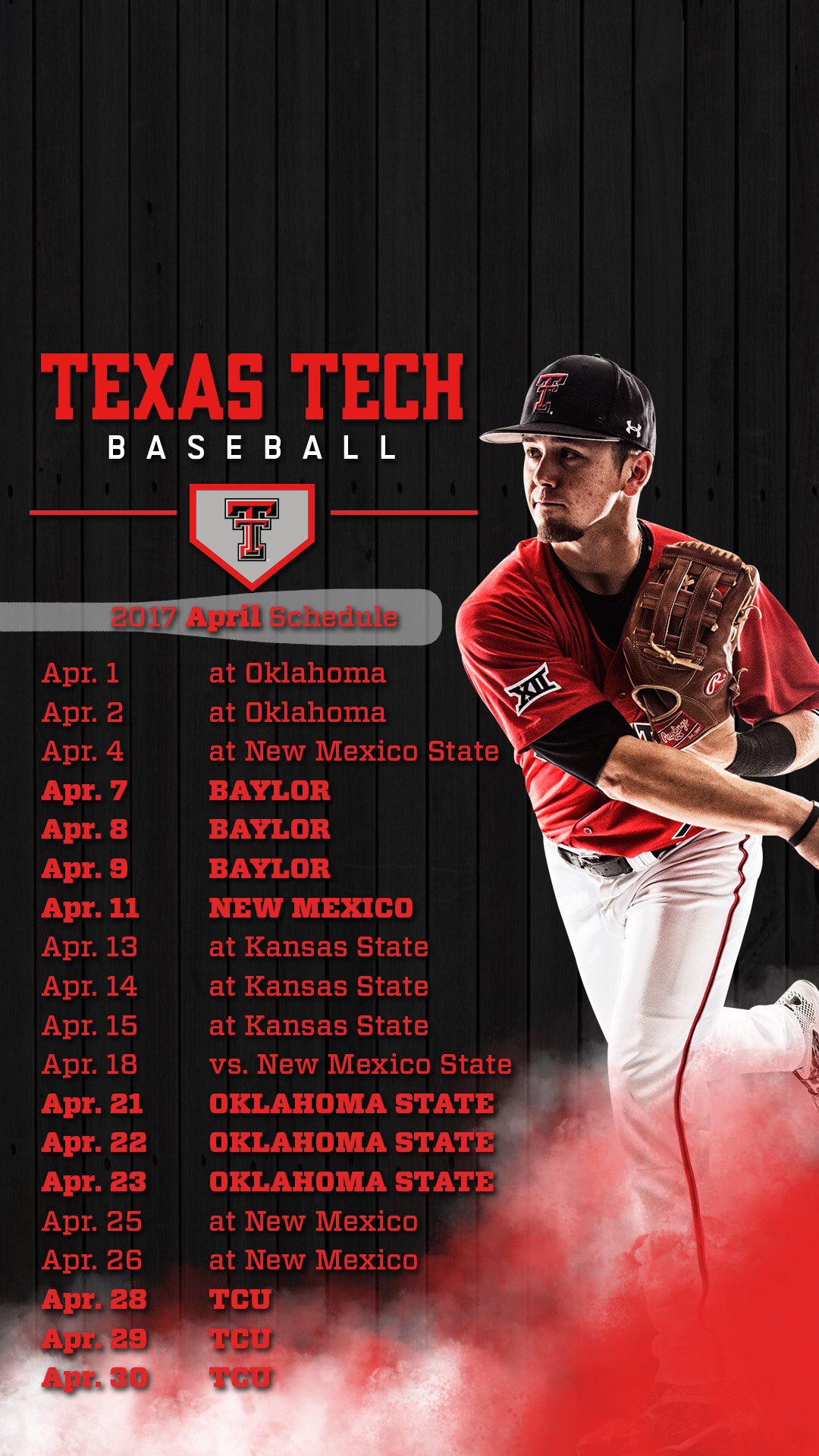 Texas tech baseball schedule deals