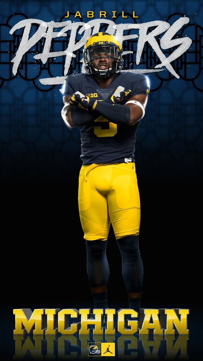 Michigan Football On Twitter Want Some Sweet Jabrillpeppers Wallpapers For Your Phone We Got You Goblue Hei5man