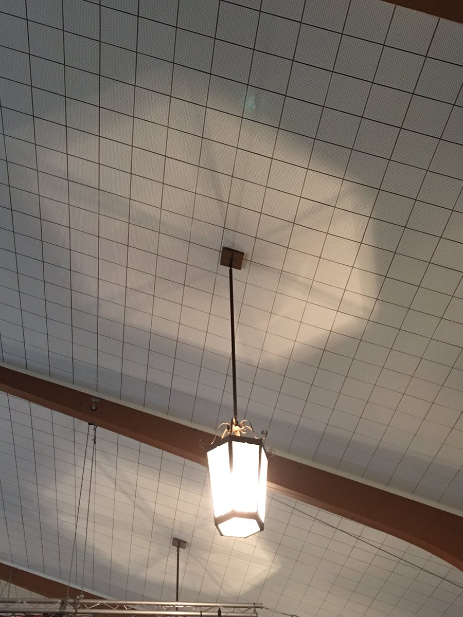 pickpocketsbme's tweet image. Lots of math came from asking students to find the area of the lit region of the ceiling in our auditorium #MTBoS