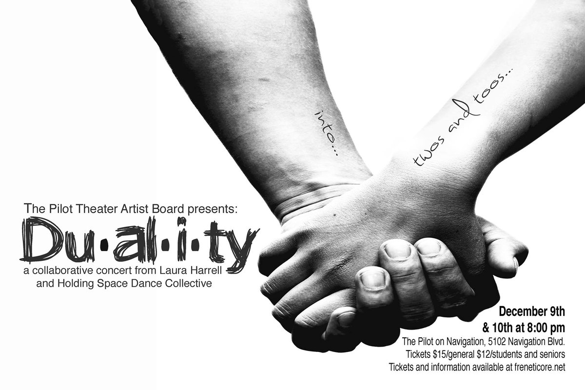 PilotDanProject's tweet image. Tonight experience Duality! Contem. dance by Laura Harrell and fire perf. by @ChinaCatDance! 8 pm. $15. #yaydance #hoduance #houarts