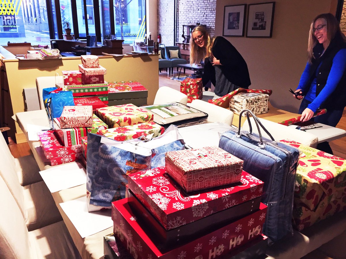 WeAreGaslight's tweet photo. Our marketing wizards have transformed into elves today to "Share the Spirit" by adopting a family in need. Thank you @ccstcloud! https://t.co/rjwzsScfOH