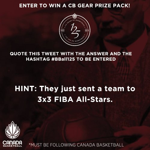 Canada Basketball On Twitter Trivia Time Basketball S Inventor