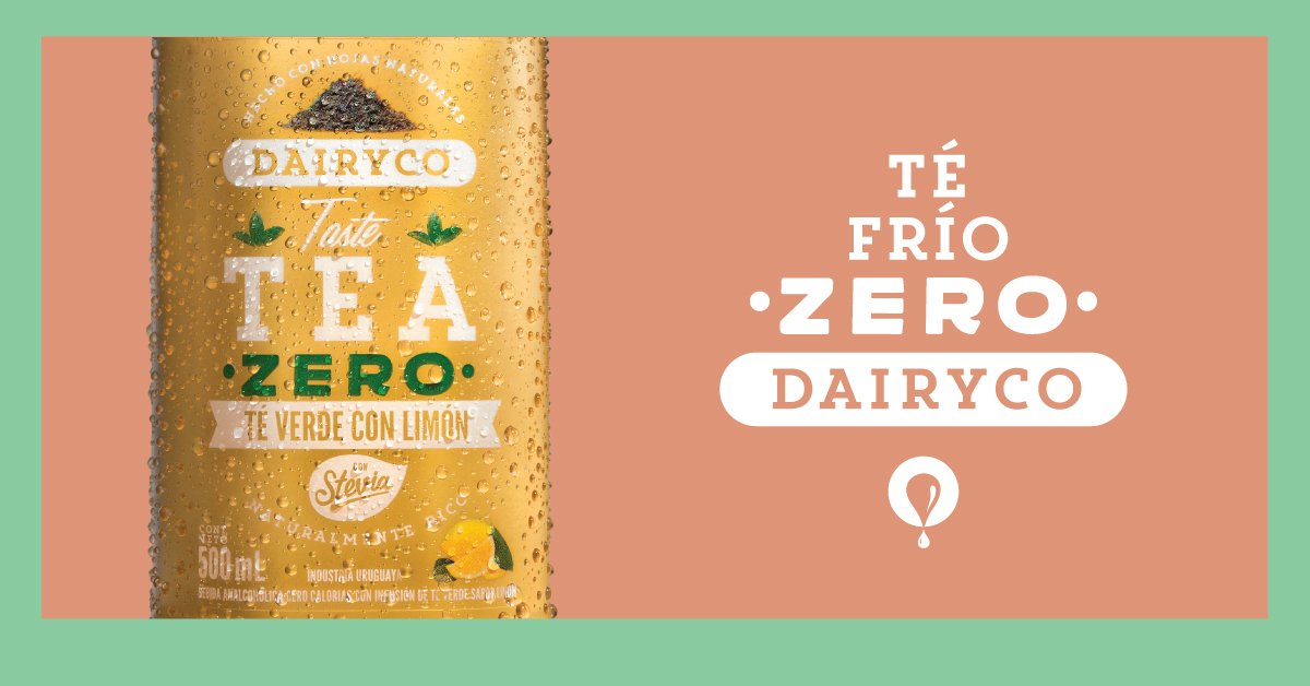 Nada más refrescante para una tarde como la de hoy #TéVerdeZero #EsRico #EsSano #EsZero
