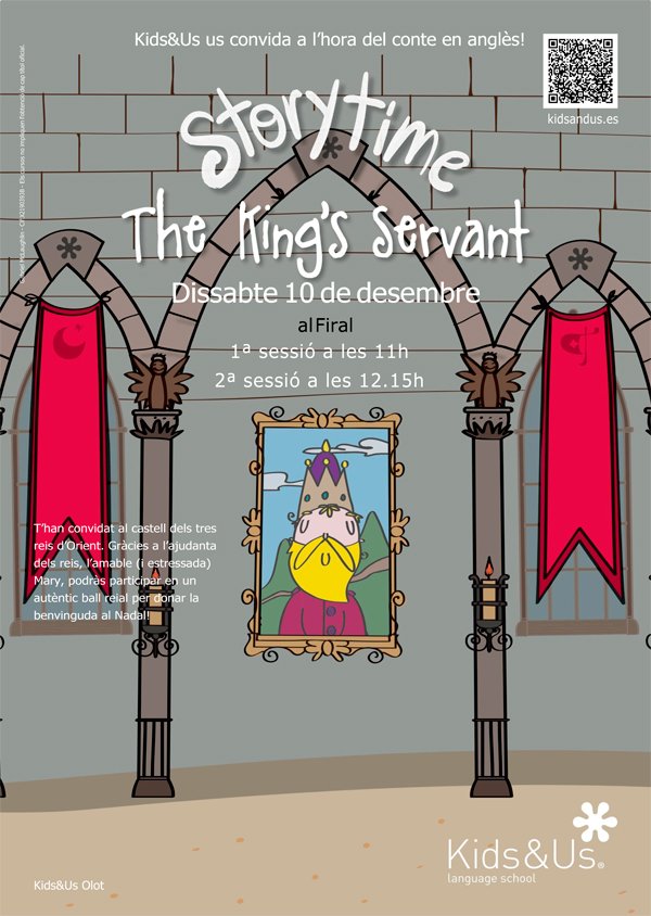 StoryTime demà a la carpa del Firal! Are you ready? bitly.com/OTN16 #OlotTempsNadal16