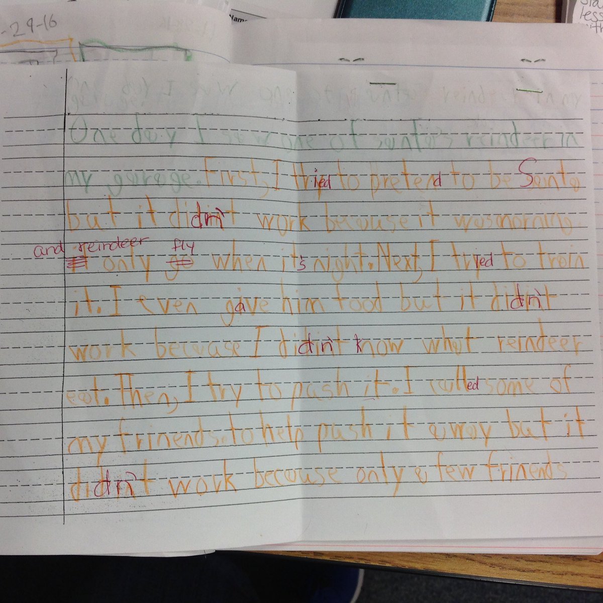 MrsPerezBHE's tweet image. This week our class finished their imaginative narratives. #reindeerproblems #bhebears