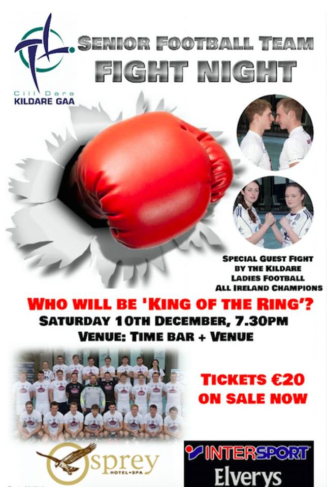 Tickets are on sale from our Senior Footballers &amp; available to buy at the door on the night #SupportYourCountyTeam 👊👊