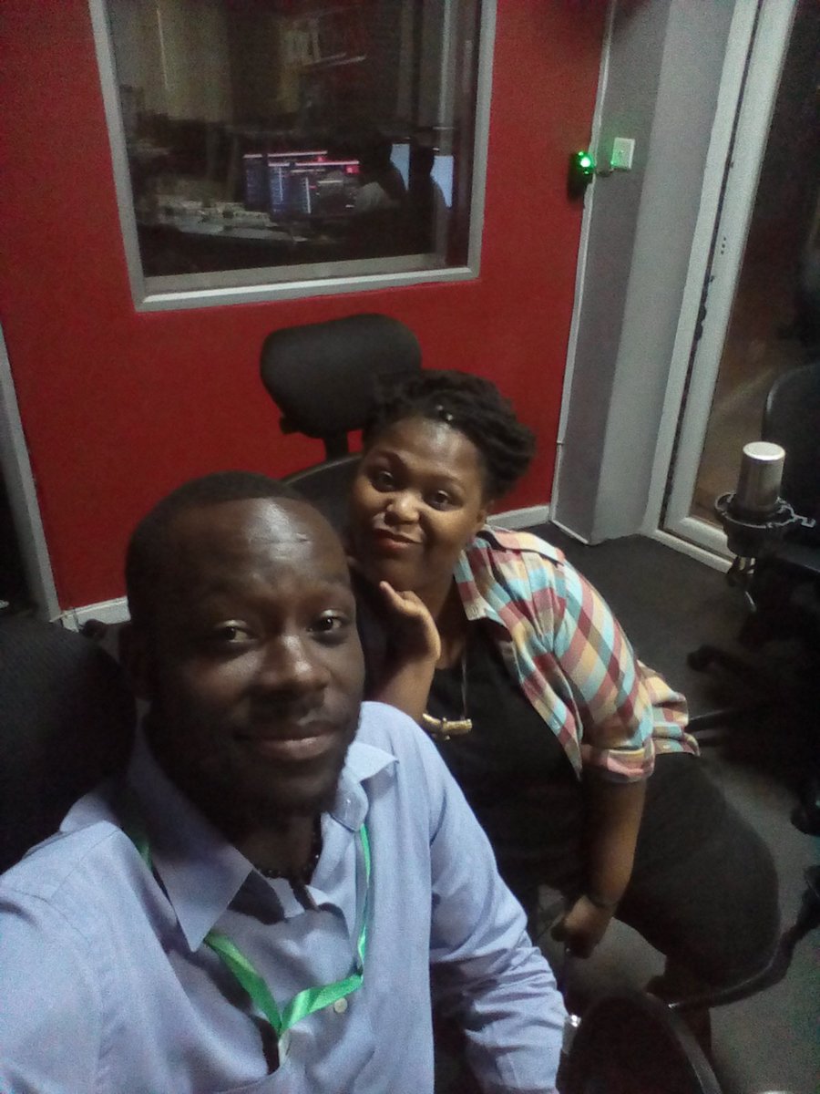 enthusemag's tweet photo. @Lord_Kirk and @StephKapfunde live at ZiFM studios now #TeamEnthuse https://t.co/Av6Q1yLuuY