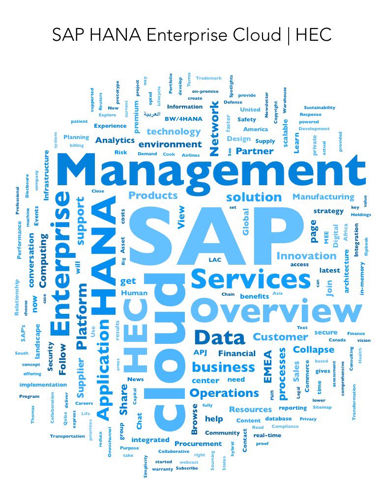 Lisa_Milani_MSP's tweet image. #SAP #SAPHEC #PrivateCloud #SAPHANA #EnterpriseArchitecture