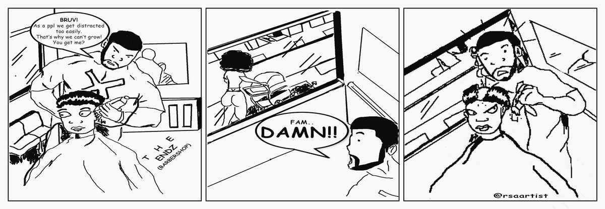 sulibreaks's tweet image. stay focused lol 😆 #theendz #thebarbershop