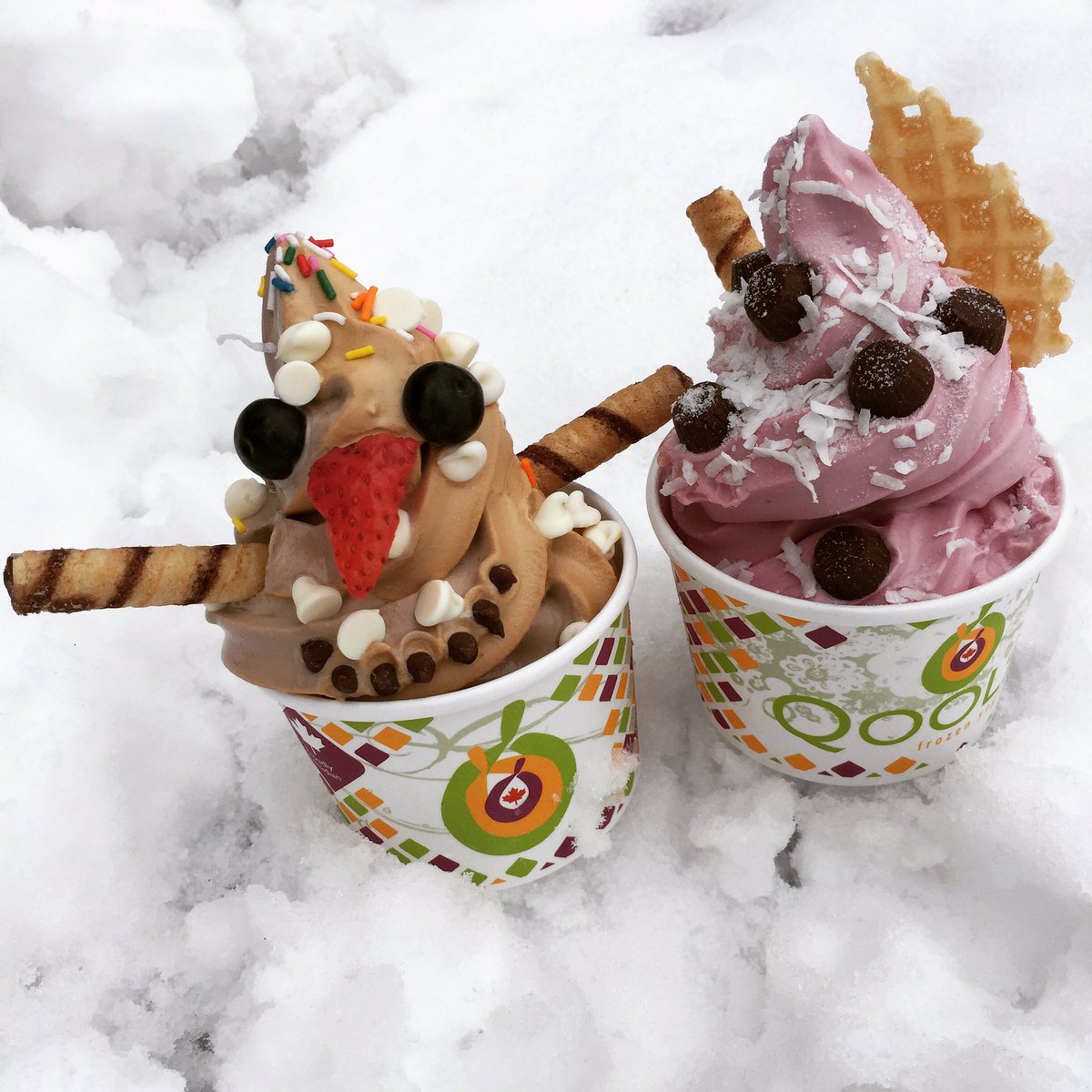 QoolaVictoria's tweet image. Takes one to snow one!  Show this post and get a #BOGO today @uptownvictoria @hillsidecentre locations!! 
#BOGO50% #yyj #enjoythesnow