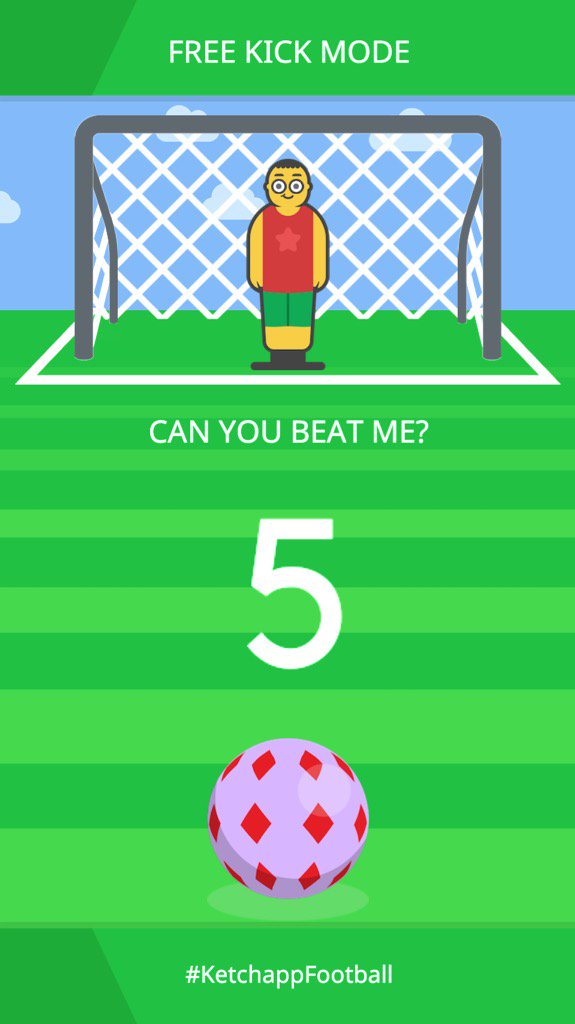 nestorcuiriz's tweet photo. Can you beat my high score in #KetchappFootball? https://t.co/hrlfvzj4xC https://t.co/ICZG37NT91