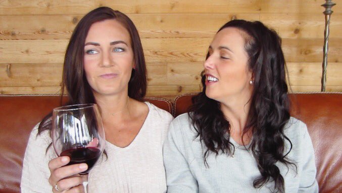 krlstenmckenzie's tweet photo. just filmed the #GIRLFRIENDTAG with @sleclair09 which means wine was opened at 2pm... happy friday to us 🍷👌🏽 https://t.co/RpnDKpC0bB