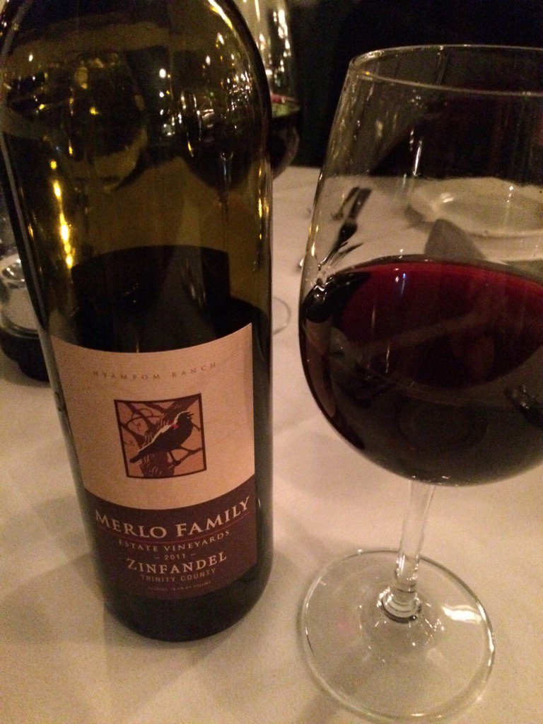 cookingladies2's tweet photo. .@jbrodyo starting off right with Merlo Family #zinfandel  Anticipating what's to come. #flavors https://t.co/ncthIqRZNM