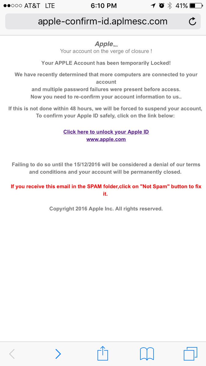 Scammers trying hard during holiday season.Be careful, don't fall for it.Never submit your credentials <a href="/AppleSupport/">Apple Support</a> #Apple