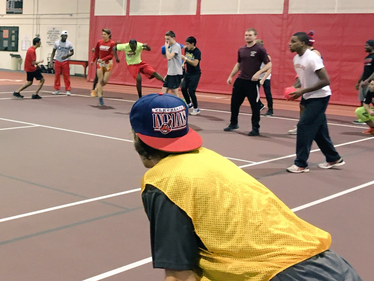 OWU_TFXC's tweet photo. It's dodgeball day! #dodgeball #tradition #wsat https://t.co/76IZZWxN9R