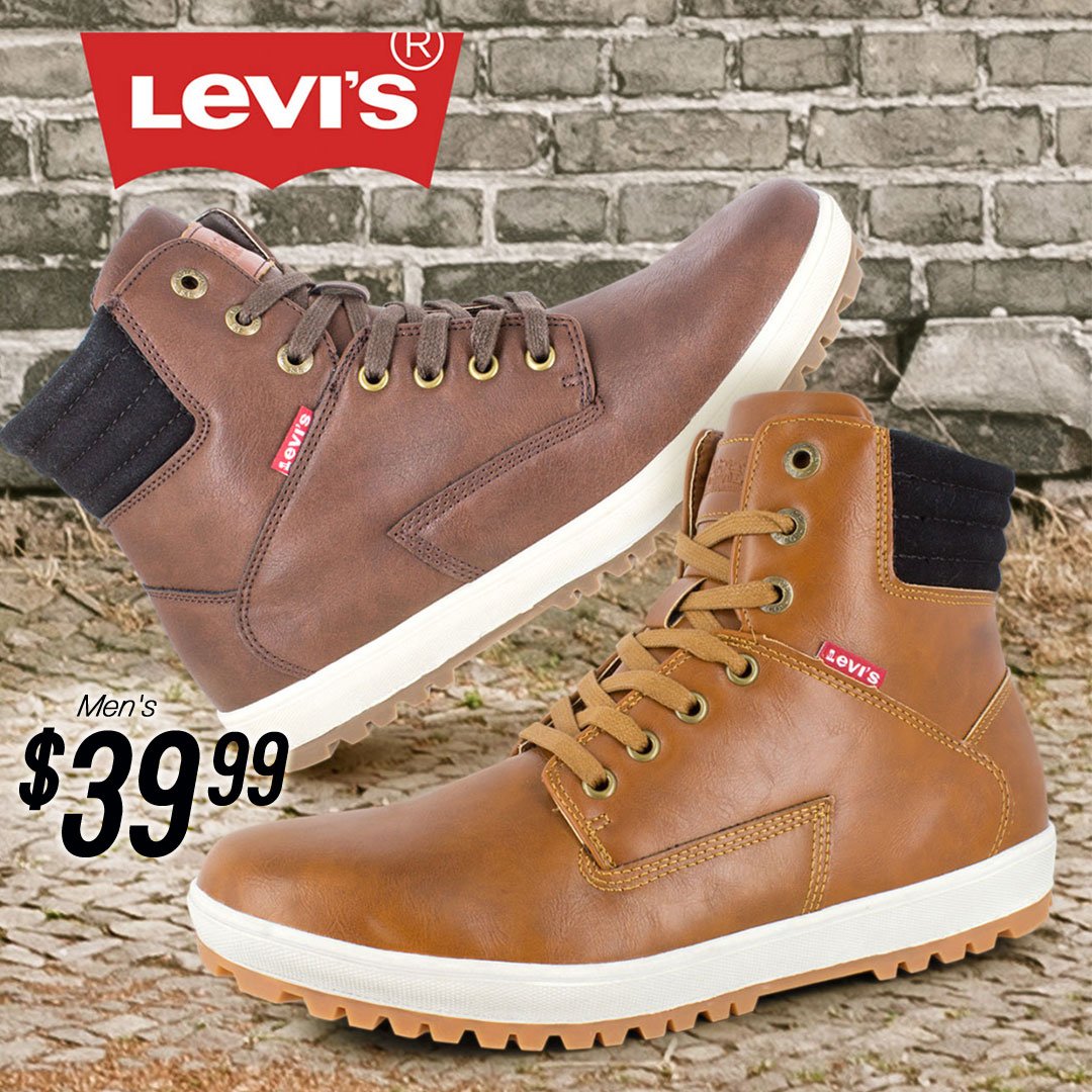ShoeDeptEncore's tweet photo. #GiftWithStyle: A casual boot with a little #urbanappeal. https://t.co/Zcr16hgs64 #LevisBoot #MensBoots #LevisStyle #BootsForMen https://t.co/5Vk5pyGWfR