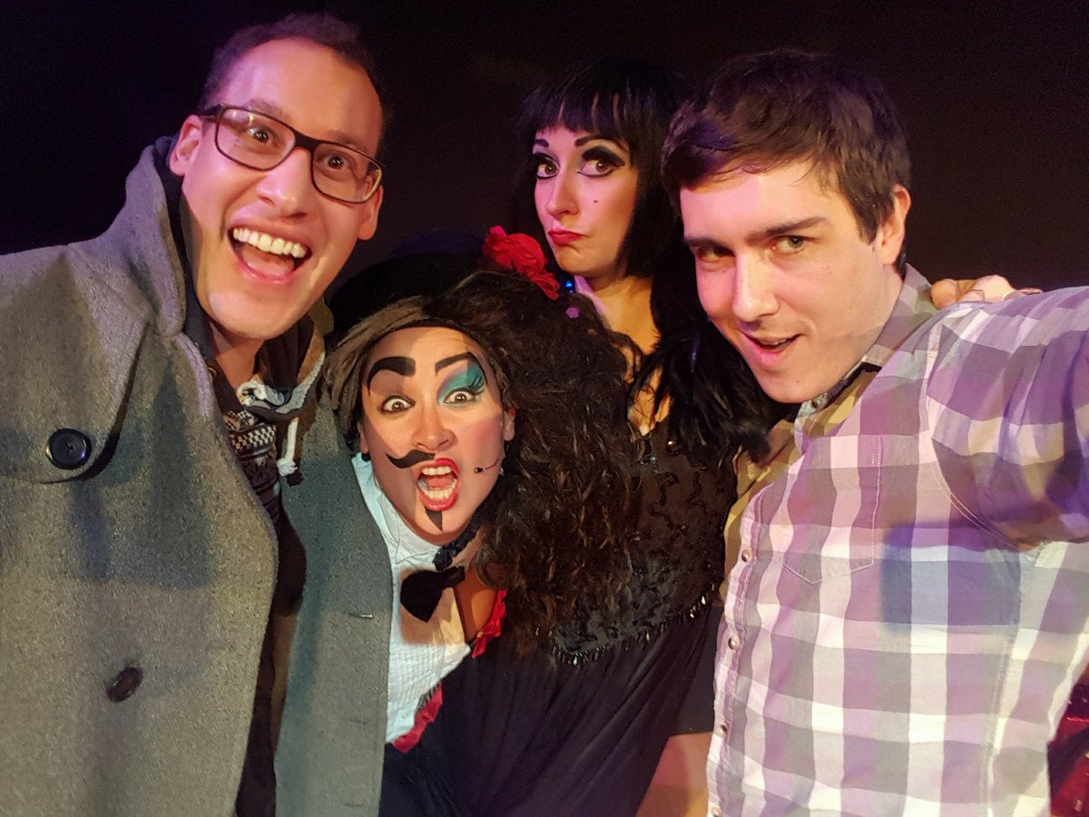 Thank you <a href="/mac_birmingham/">Midlands Arts Centre (MAC)</a> for a flirty show with a VERY intimate audience! Nathan's ski-orgasm was a real highlight. One more tomorrow! VVx