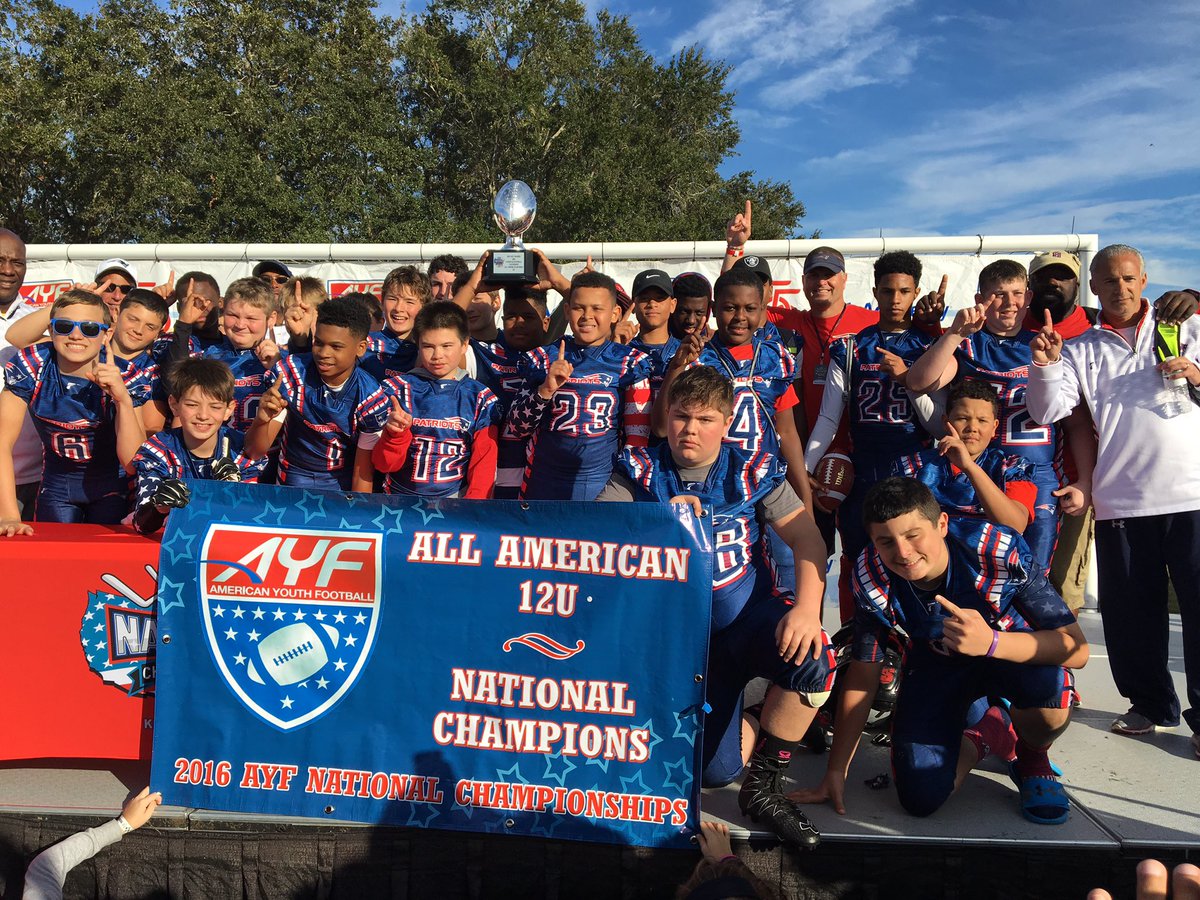 Patriotsytf On Twitter Patriots 12u S Are Ayf National Champions 34 18 Over Henderson Cowboys Nv