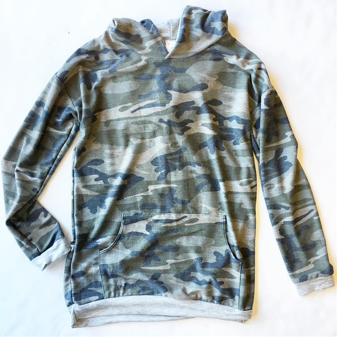 Camo sweatshirt $32 #yes #seriously #casual #camo #fav #ontrend #cozy