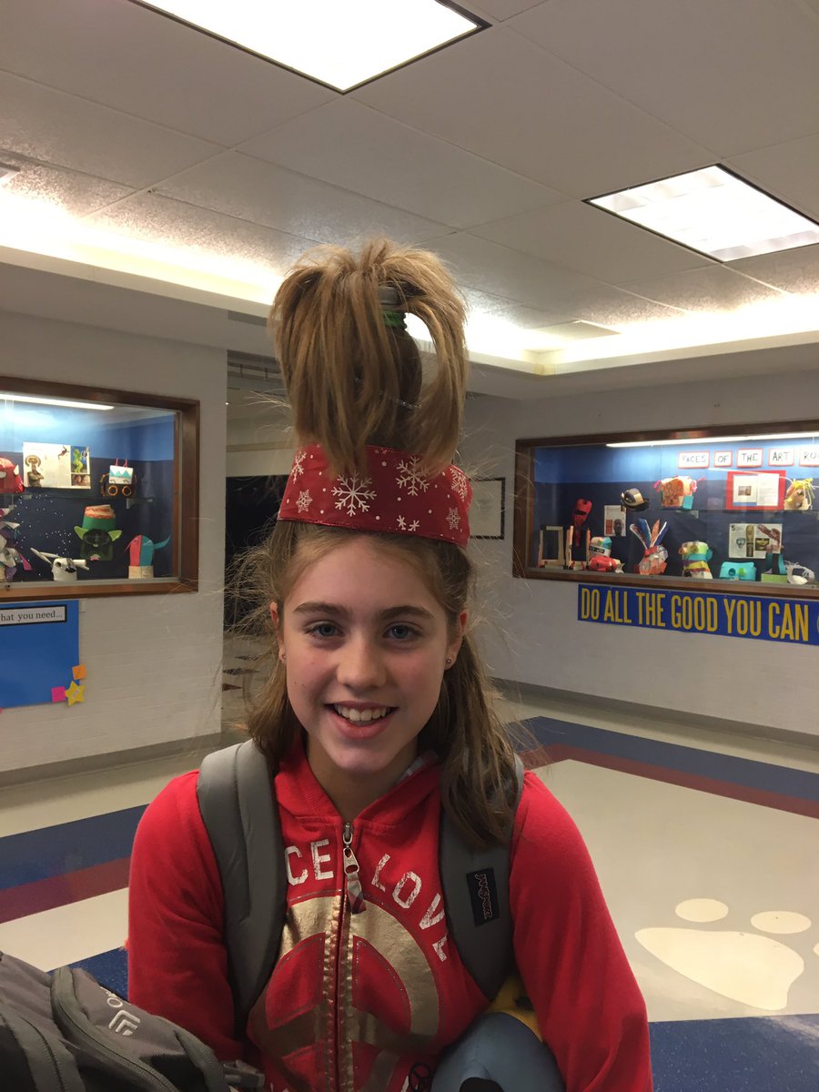 KAMSJimBrown's tweet photo. Weird hair day at school https://t.co/YVQCu9Lday