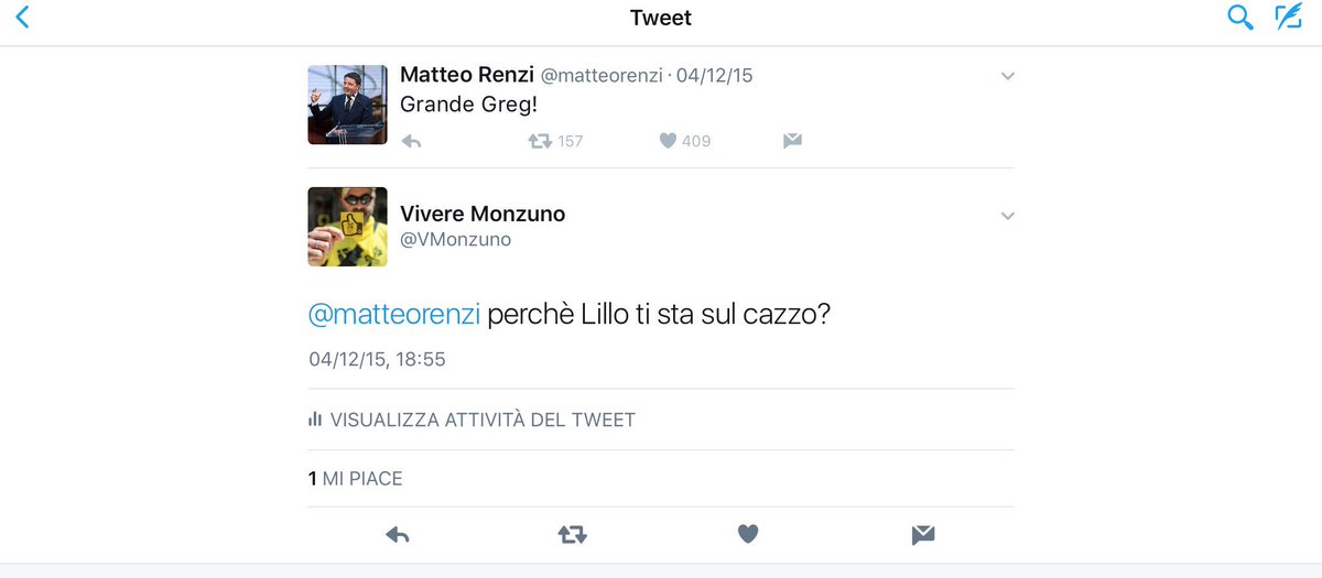 Ricordatevi questo TW #Ciaone #Renzi
Domani saprete il motivo