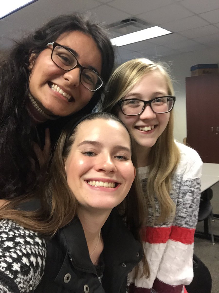 BNHSFrench's tweet photo. Holiday party was loads of fun! Thanks to everyone who came, and bon week-end! 😊🎉 https://t.co/8LokwyeSQ6