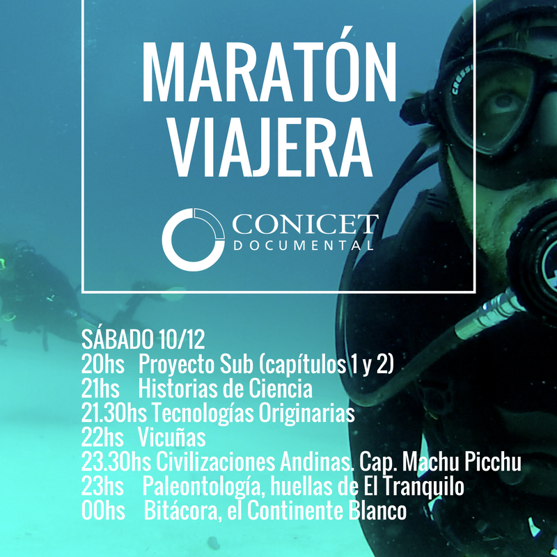 CONICETDoc's tweet photo. Mañana se viene la Maratón Viajera de #CONICETDoc x @_TECtv
¡Después no digas que no te avisamos! @Min_Ciencia @CONICETDialoga @tvdigitalar https://t.co/KXkcGfQfxO