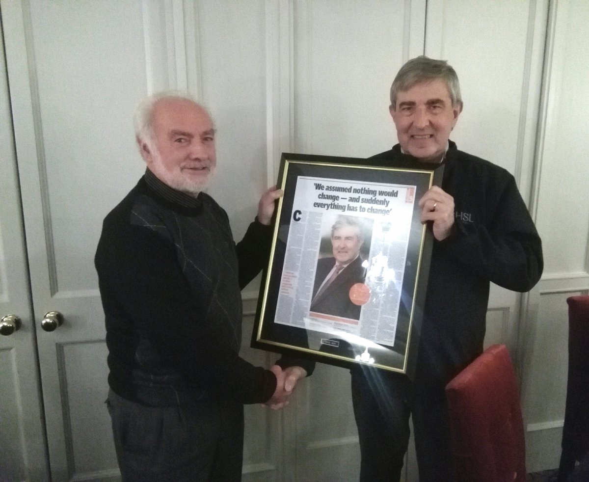 BHSLIreland's tweet photo. We thank #Denis #Brosnan for his inspiration and #leadership ! https://t.co/ArOzqJqxoi