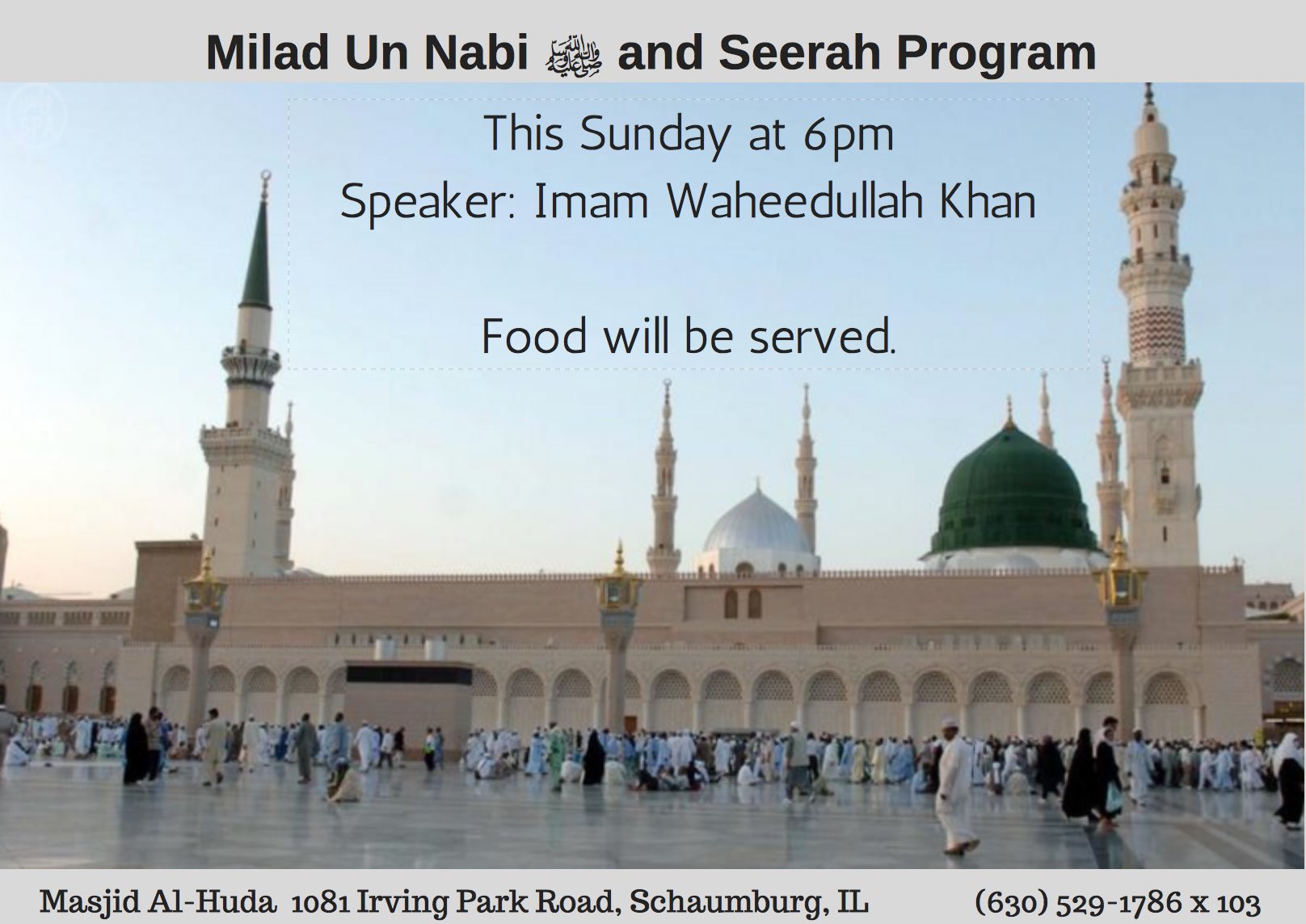 Masjid AlHuda on Twitter