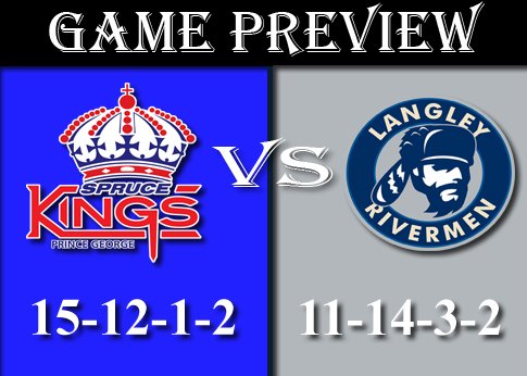 SpruceKings's tweet photo. GAME DAY! Spruce Kings look to sweep the weekend series vs the @LangleyRivermen @HellYeahPG @CityofPG #GoSpruce https://t.co/R0ceposLtp https://t.co/jZrONZPyqg