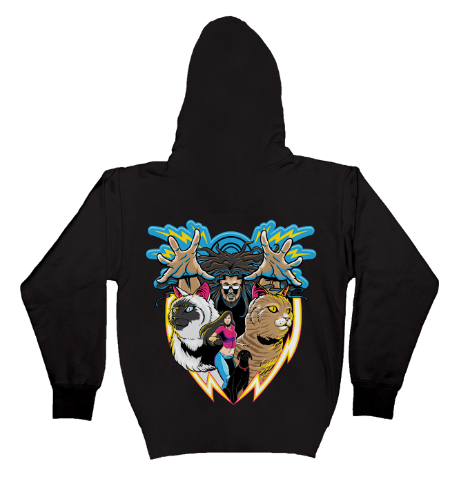 shopVmerch's tweet photo. What did y'all think about @Imaqtpielol's hoodie?! Guest appearance: Small cat &amp; Mellow <3 Available now at https://t.co/O2K6H7tpgO https://t.co/iUv8Vh4PGb