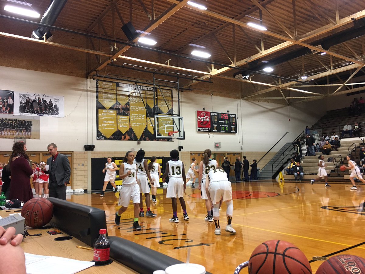 WRUS_RHS's tweet photo. Tipoff soon 13th District basketball Lady Panthers vs Todd Central https://t.co/0bCKSfAByr